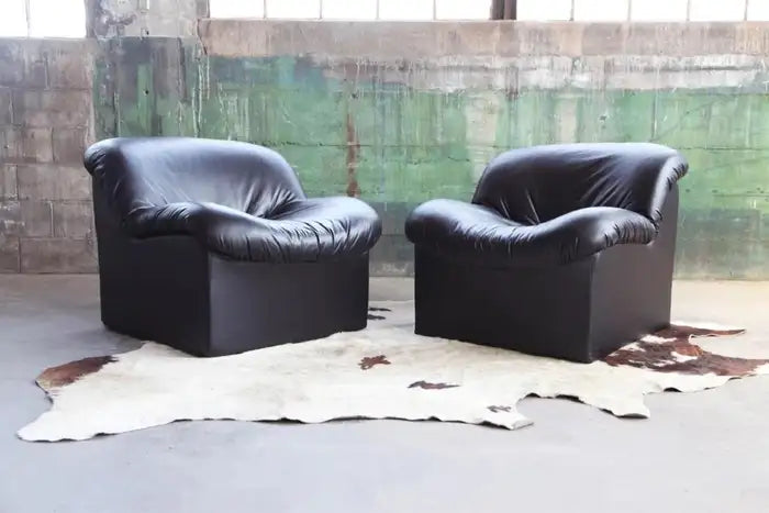 Memecoin Modern Authority Italian Leather Chair